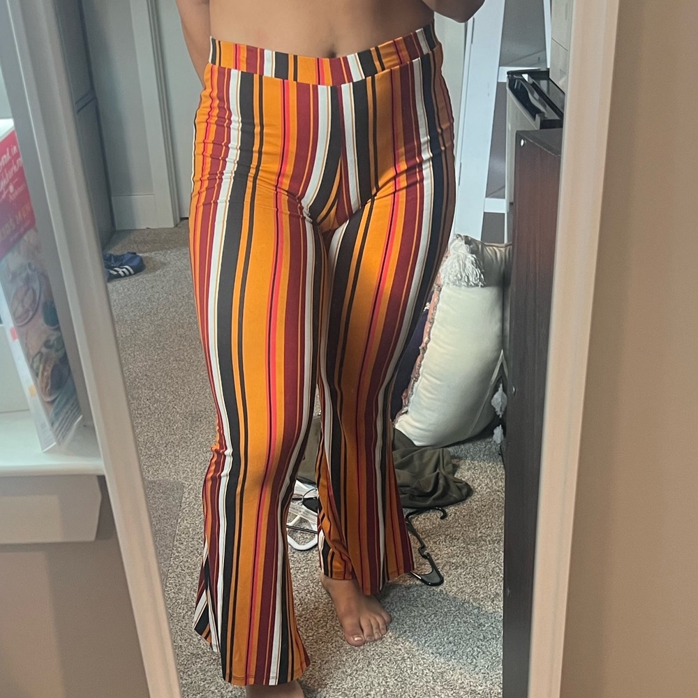 Flared alterd state pants